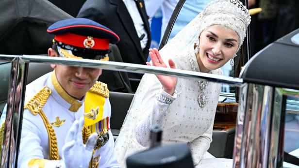 Prinz Abdul Mateen und Yang Mulia Anisha Rosnah