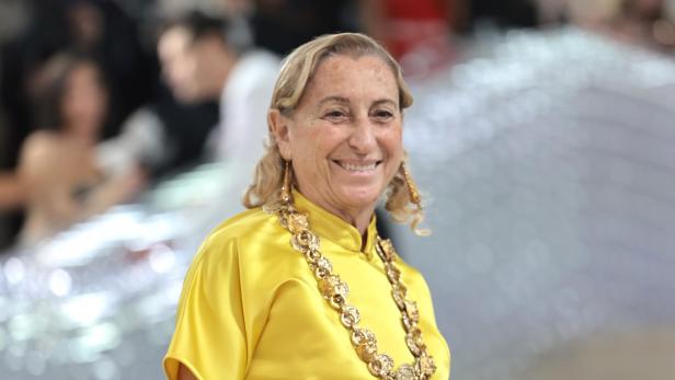 Miuccia Prada auf der Met Gala.
