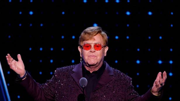 Der britische Musiker Elton John