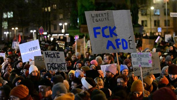 Zehntausende demonstrieren gegen die AfD