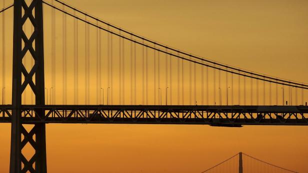 Goldene Tage für die österreichische Exportwirtschaft: In ersten drei Quartalen legten Ausfuhren um 8,3 Prozent zu (Bild: Golden Gate Bridge in San Fransisco)