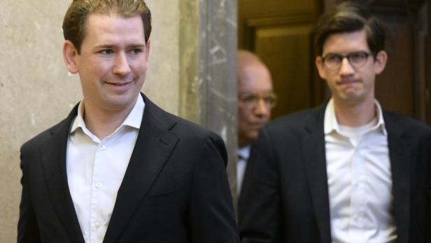 PROZESS GEGEN EX-BUNDESKANZLER KURZ WEGEN FALSCHAUSSAGE IM IBIZA-U-AUSSCHUSS: KURZ/BONELLI