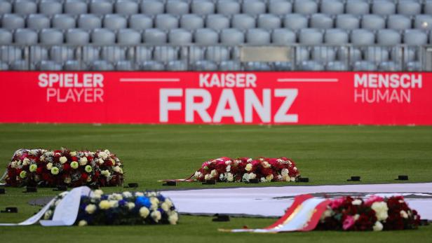 Servus Franz: Die Bayern verabschiedeten Beckenbauer