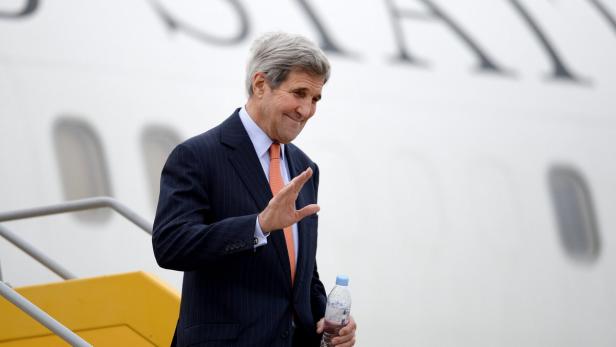 US-Außenminister John Kerry ist wieder in Wien.