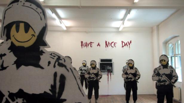 Als Banksy am Naschmarkt einkaufen ging - und im Wiener WUK ausstellte