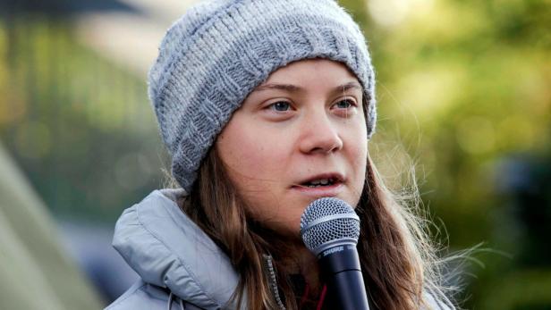 Symbolbild: Greta Thunberg bei einer Demonstration