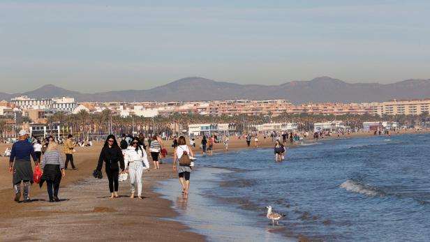 Rekorde: Hitzewelle mitten im Winter in Spanien bringt fast 30 Grad