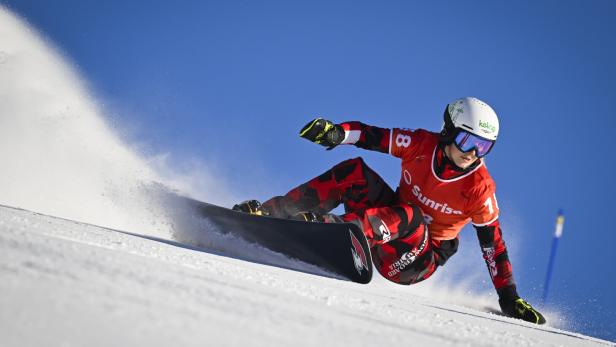 Snowboard: Sabine Schöffmann carvt auf der Simonhöhe zum Heimsieg