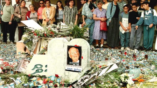 Archivfoto: 1995 wurde Israels Premier Rabin ermordet, ein wesentlicher Akteur im Friedensprozess.