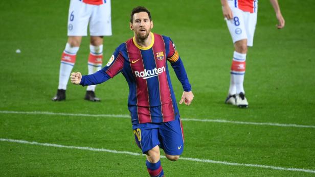 Lionel Messi spielte von 2000 bis 2021 im Trikot des FC Barcelona 