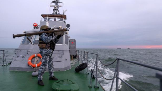 Ukraine will weiteres Kriegsschiff versenkt haben