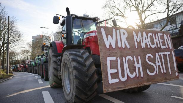 Bauernprotest am Frankfurter Flughafen: 2000 Traktoren angekündigt