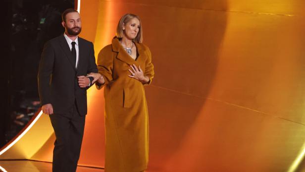 Céline Dion bei den 66. Grammy Awards in Los Angeles