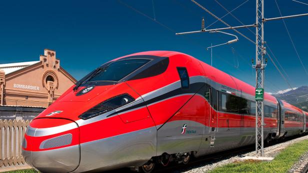 Bombardier baut den Zug gemeindam mit dem italienischen Hersteller Ansaldo Breda