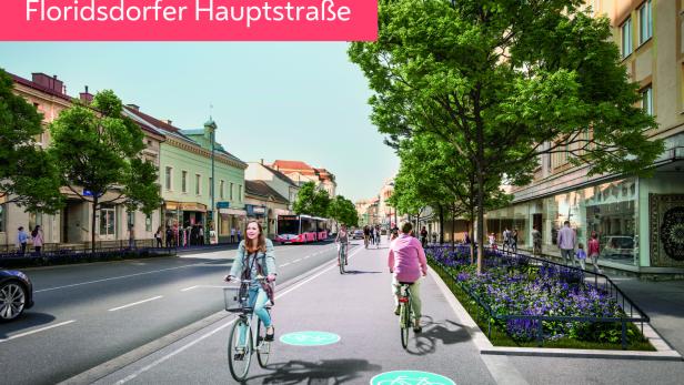 Floridsdorf: Ein erster Rad-Highway mit „Luft nach oben“