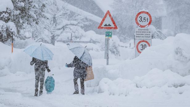 Warnung für Tirol: Bis zu 50 cm Neuschnee am Wochenende