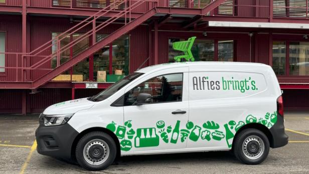 Die Alfies-Lieferautos sind nun auch im Zürcher Stadtgebiet zu sehen