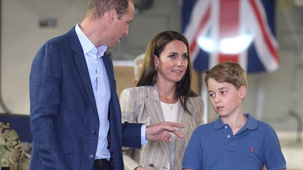 Prinz William, Prinzessin Kate und Prinz George