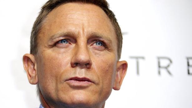 Daniel Craig mit scharfem Blick.