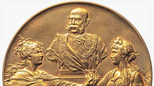 Ein kaiserliches Selfie aus Metall: KHM zeigt Medaillen-Glanzstücke