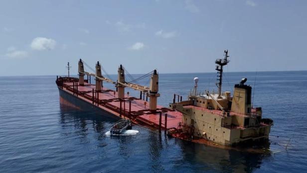 Düngemittelschiff nach Houthi-Angriff im Roten Meer gesunken
