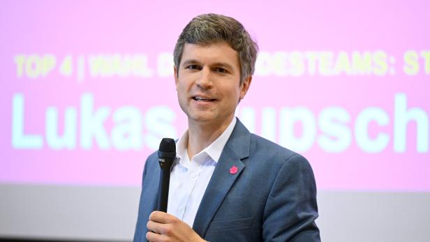 Lukas Rupsch, Neos-Spitzenkandidat
