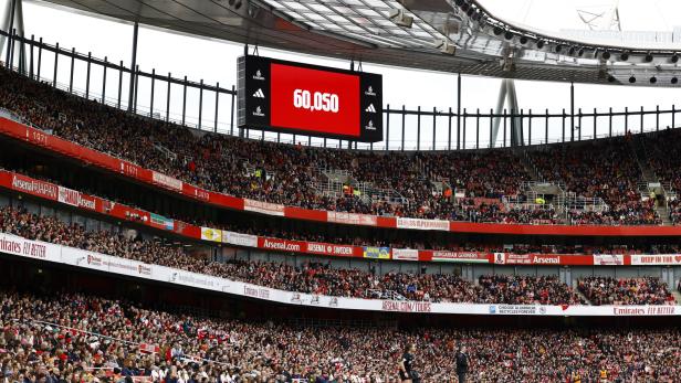 Zinsberger siegte mit den Arsenal-Frauen vor 60.050 Zuschauern