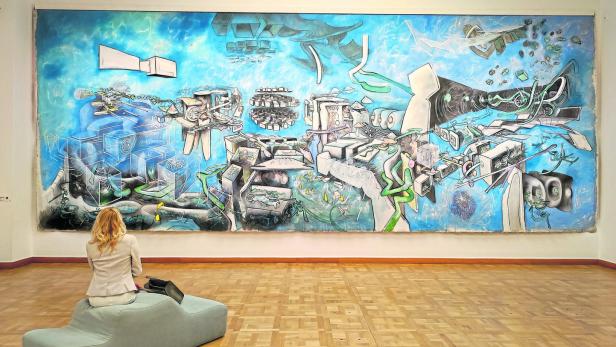 Picasso und Mordillo auf Weltraumtrip: Kunstforum zeigt Roberto Matta
