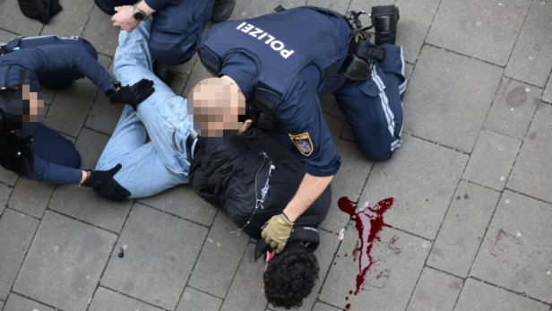 Gewaltvorwürfe gegen Polizei: Das ganze Video der umstrittenen Festnahme