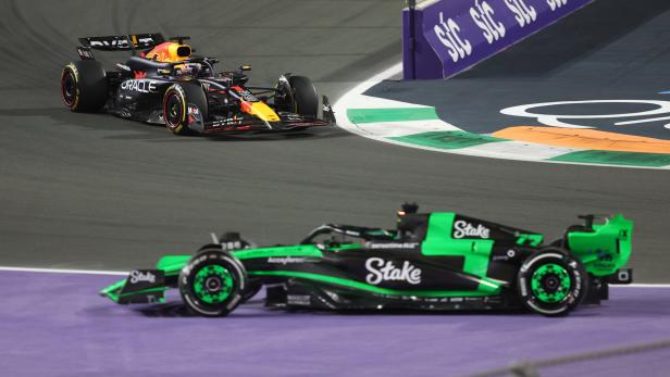 Schon am Donnerstag drehten die Formel-1-Boliden in Saudi-Arabien ihre Runden