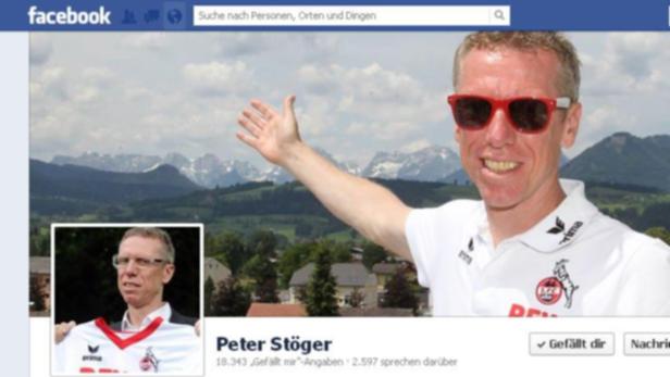 peter stöger, facebook