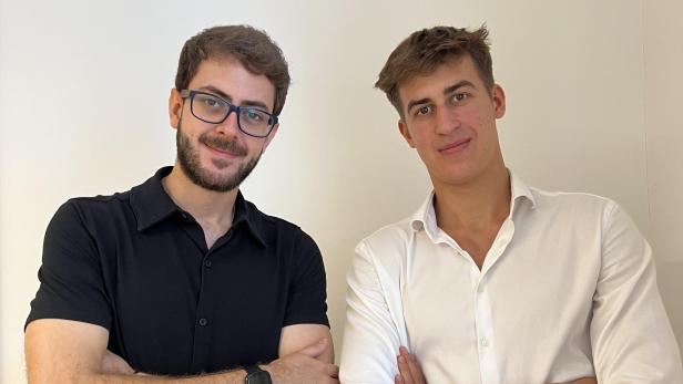 Die New-Fluence-Co-Gründer Christopher Pollak und Moritz Lechner (v.li)