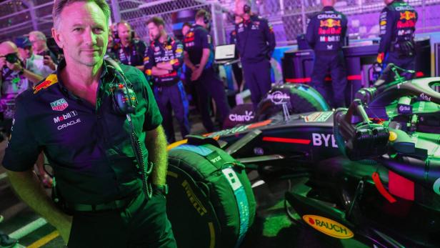 Christian Horner beim Grand Prix in Saudi-Arabien