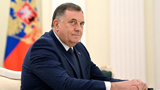 Milorad Dodik 2023 zu Besuch bei Wladimir Putin in Moskau