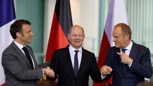 GERMANY-FRANCE-POLAND-UKRAINE-RUSSIA-POLITICS-DIPLOMACY-CONFLICT