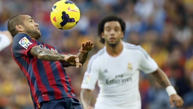 Mister Clasico: Barcelona-Star Dani Alves ist im Hit gegen Real Madrid auf Sieg programmiert.