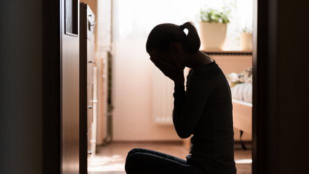 Sad young woman
