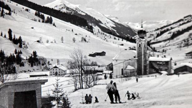 Im Jahr 1946 wurde in Saalbach-Hinterglemm der mit 1800 Metern damals längste Schlepplift Österreichs, der Kohlmaislift, eröffnet