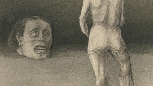 Alfred Kubin: Selbstbetrachtung, um 1901/&#039;02