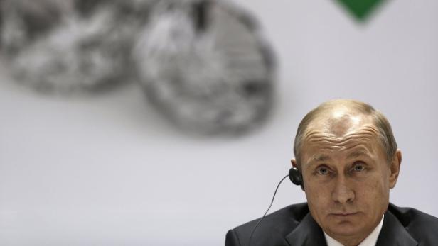 Wladimir Putin will sich erst morgen zum Rubelverfall äußern.
