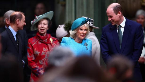 Prinzessin Anne, Queen Camilla und Prinz William