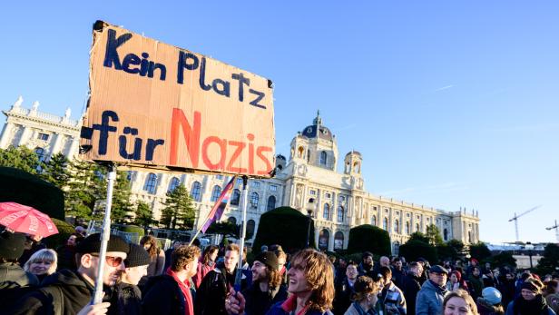 Demo gegen Rechts startete in Wien