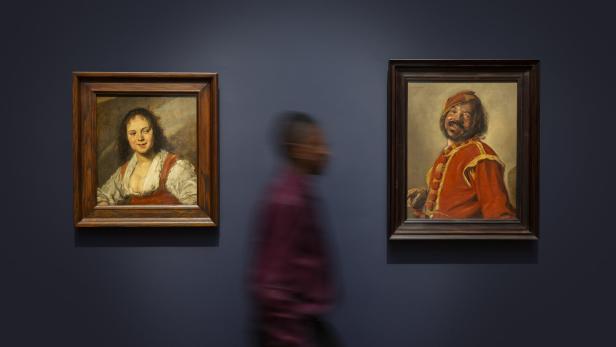 Typenporträts von Frans Hals: eine Dirne und der schwarzbemalte „Pekelharing“