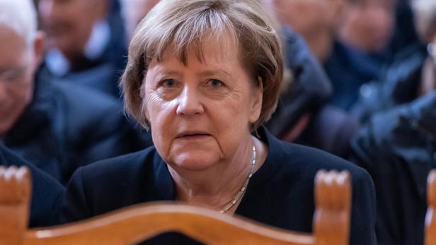 Angela Merkel bei Gedenkveranstaltung für CDU-Politiker Wolfgang Schäuble