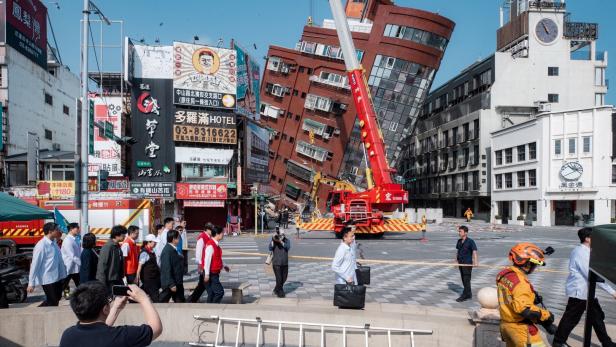 Rekord-Erdbeben in Taiwan: "Es war wirklich unheimlich"