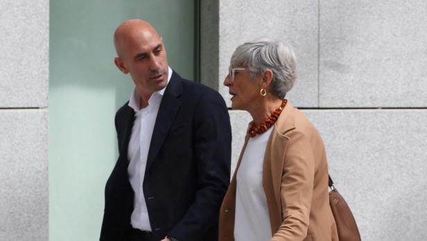 FILE PHOTO: Former Royal Spanish Football Federation President Luis Rubiales arrives to testify at the High Court in Madrid
