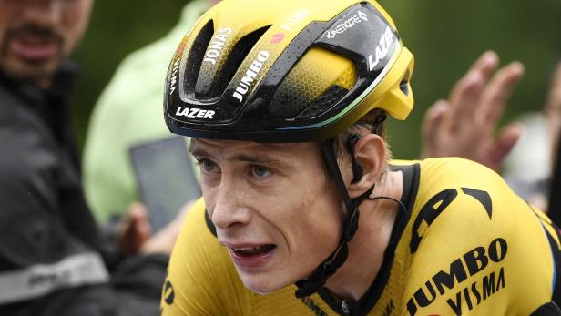 Musste ins Krankenhaus: Tour-de-France-Sieger Jonas Vingegaard