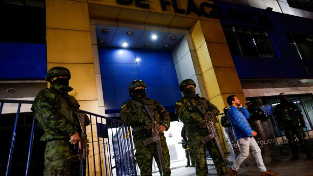 Eklat in Ecuador: Polizei stürmt Botschaft Mexikos und verhaftet Ex-Vizepräsident