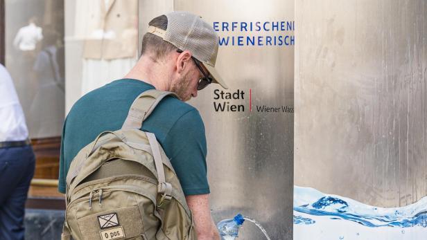 Trinkwasserbrunnen am Graben