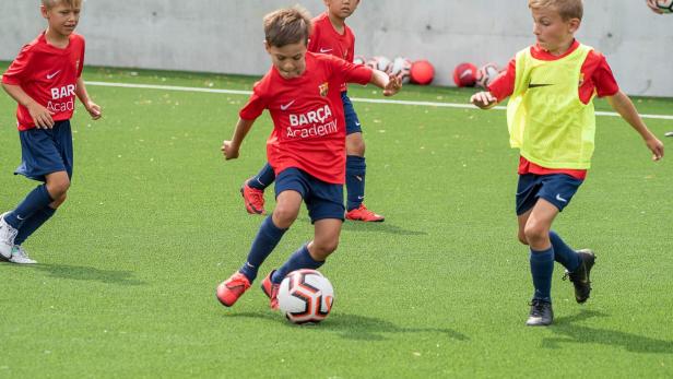 Barça Kinder-Fußballcamp: Die Messis vom Wienerberg